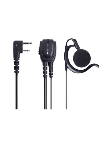 BA21 Microauricular con PTT conexión 2 pin K