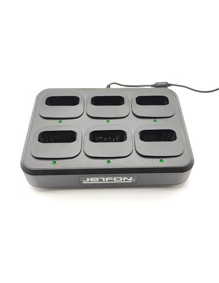 JETFON DYN3A Cargador Múltiple de 6 unidades para 3A