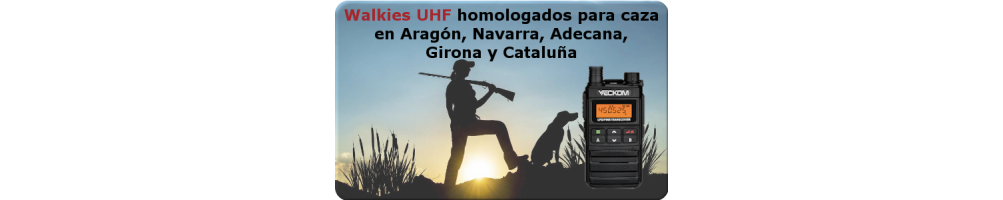 Caza - UHF para Aragón, Catalunya, etc.